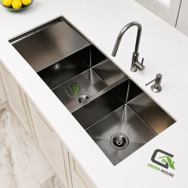 LAVADERO 2 POZAS CON REBOSE MOD: FANTASTIC 120x50cm