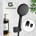 KIT DE DUCHA 10" MODELO EUROPEO 25CM ACERO INOXIDABLE + ACCESORIOS