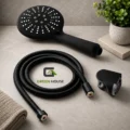 KIT DUCHA ESPAÑOLA DE ACERO 20CM + MEZCLADORA DUCHA + DUCHA TELEFONO