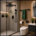 KIT DE DUCHA MINIMALISTA 10 PULGADAS ACERO INOXIDABLE + ACCESORIOS