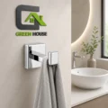 Kit De Ducha 10" Acero Cromado Con Llave Agua Fría + Accesorios Acero Inox. Pesado