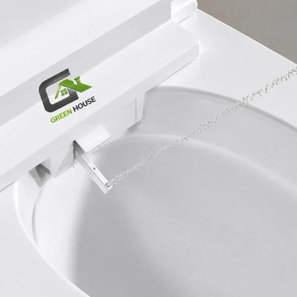 Inodoro inteligente Blanco Pantalla Led 67x39x46cm-Premium