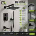 Kit De Ducha Española Premium De 10"+ Ducha Tina y Ducha Telefono
