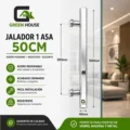 1 Asa Jalador 50cm Acero Inoxidable Cromado Brillante
