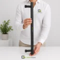 1 Asa Jalador 50cm Acero Inoxidable Negro Mate