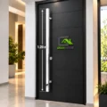 1 Asa Jalador Cuadrado 1.20 Metro Acero Inoxidable Cromado Brillante