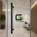 1 Asa Jalador 80cm Acero Inoxidable Negro Mate