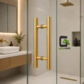 Manija - Manillon Mod. -H -Acero Inoxidable Dorado 50cm