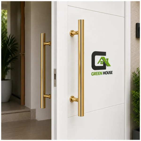 Manija - Manillon Mod. -H -Acero Inoxidable Dorado 60cm