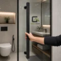 1 Asa Jalador 50cm Acero Inoxidable Negro Mate
