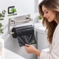 Porta Papel Toalla – Bolsa – Secador De Manos – Acero Inox. Satinado 29 Cm Autoadhesivo