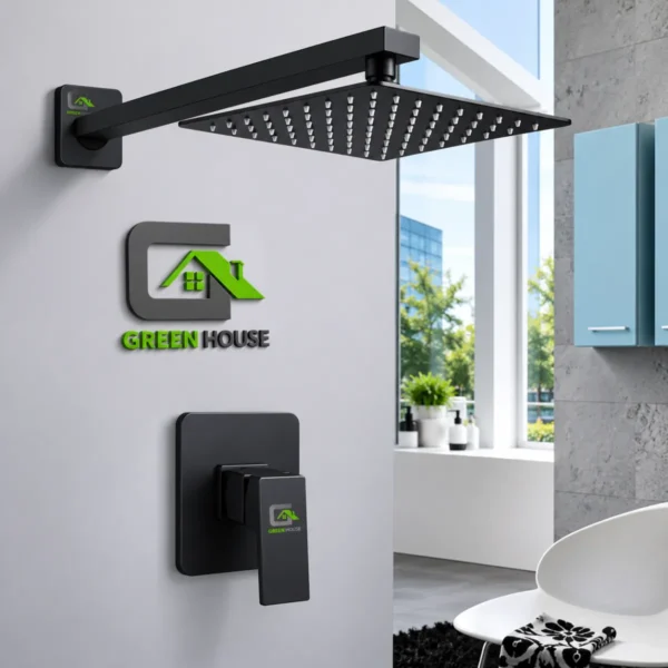Elegante Combo De Baño Inodoro + Vanitorio + Espejo Led + Ducha 10" + Accesorios