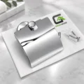 Porta Papel Higiénico Con Tapa  Cromado Brillante Acero Inoxidable