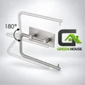 Porta Papel Toalla – Bolsa – Secador De Manos – Acero Inox. Satinado 29 Cm Autoadhesivo