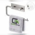 Porta Papel Toalla – Bolsa – Secador De Manos – Acero Inox. Satinado 29 Cm Autoadhesivo