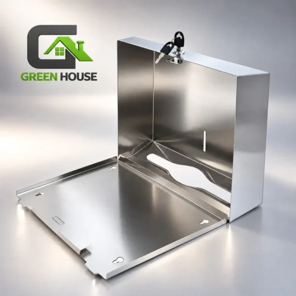 Dispensador de Papel Higiénico Acero Inoxidable Satinado