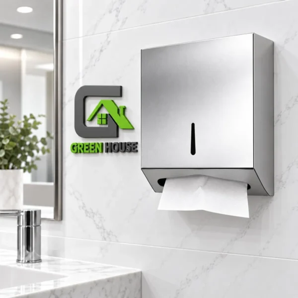 Dispensador de Papel Higiénico Acero Inoxidable Satinado