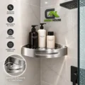 Esquinero Organizador Ducha -Cocina Satinado Acero Inoxidable