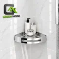 Esquinero Organizador Ducha -Cocina Satinado Acero Inoxidable