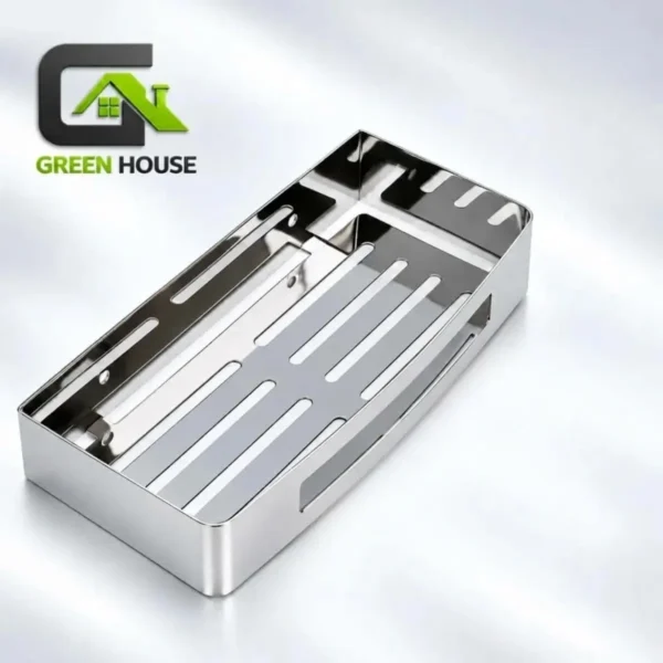 Repisa Cromado Brillante Organiza Baño Acero Inoxidable