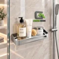 Repisa Cromado Brillante Organiza Baño Acero Inoxidable