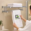 Toallero Con Repisa  Acero Inoxidbale  Satinado