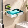 Kit Monocomando De Ducha 12 Pulgadas Acero Cromado + Accesorios Acero