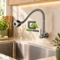Griferia Llave Lavadero De Cocina Flexible Pared Agua Fria