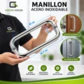 Manillon- Jalador - Tirador - Tipo C - Acero Inoxidable Brillante  42CM