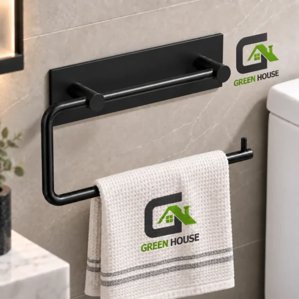 Porta Papel Toalla – Bolsa – Secador De Manos – Acero Inox. De 29 Cm Autoadhesivo