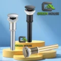 Desague De Ovalin Negro Automatico Push Button Sin Rebose