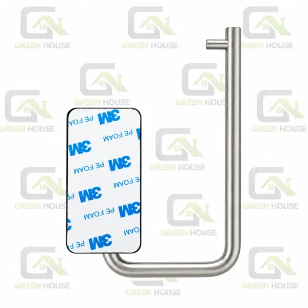 Porta Papel Toalla – Bolsa – Secador De Manos – Acero Inox. Satinado 29 Cm Autoadhesivo