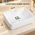 Combo De Lavatorio Griferia Agua Fria Caida Cascada + Desague Cromado