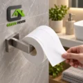 Porta Papel Higiénico Acero Inoxidable Satinado