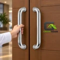Manillon - Jalador - TIrador - Tipo C - Acero Inoxidable Brillante 32CM