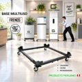 Base  Para Lavadora - Refrigeradora - Cocina  Con Frenos Nacional