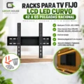 Racks Para Tv Fijo Lcd Led Curvo 42 A 65 Pulgadas Nacional