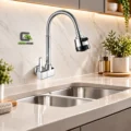 Griferia De Cocina Pared Agua Fria Bronce Cromado Pesado